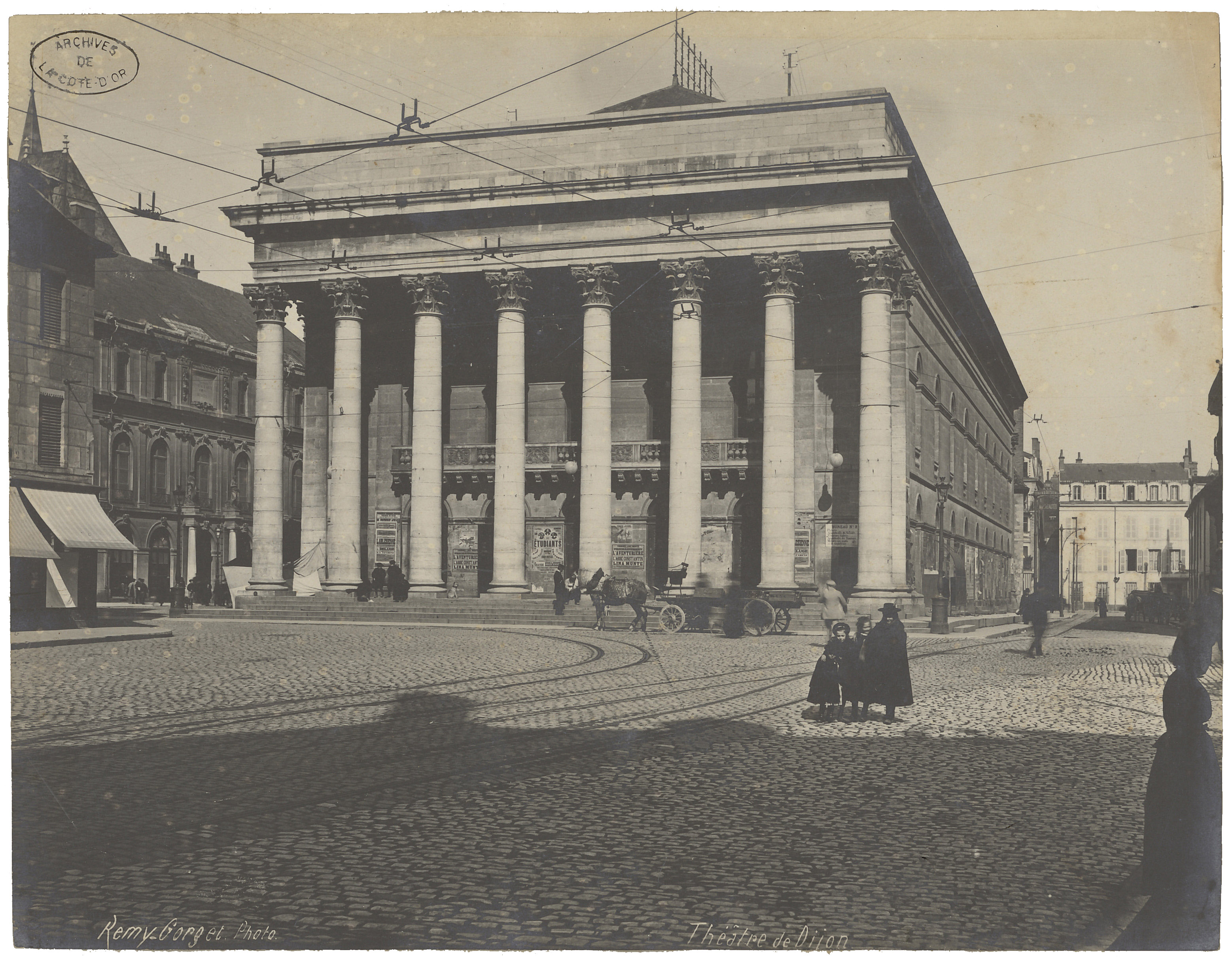 Le théâtre de Dijon au début du XXe siècle